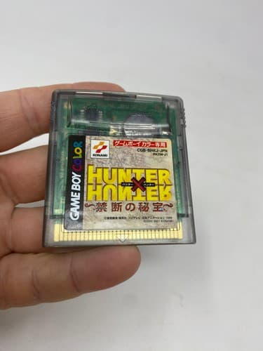 Hunter x Hunter Kindan no Hihou Nintendo Game Boy Color Japan Import Cartridge — photo 4