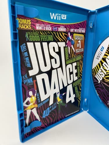 Just Dance 4 Nintendo Wii U Complete With Manual — photo 9