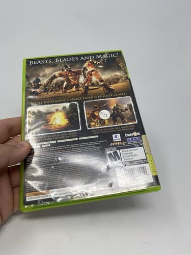 Golden Axe Beast Rider - Microsoft Xbox 360 Tested Authentic Complete — photo 8