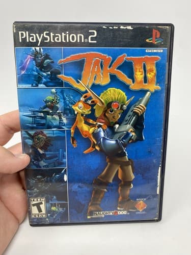 Sony Jak II (PS2, 2003) Naughty Dog, Jak and Daxter Case & Disc Only!