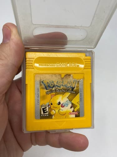 Nintendo Game Boy Pokemon Special Pikachu Edition Loose Cart Working & Tested