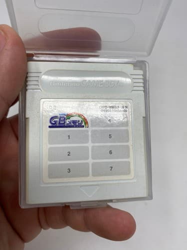 GB Memory Nintendo Gameboy Japan Game Boy Power Memory Flash Cartridge Tested — photo 2