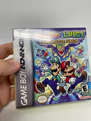 Mario & Luigi Superstar Saga Nintendo Game Boy Advance GBA New Factory Sealed — photo 2