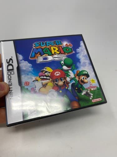 Super Mario 64 DS Nintendo DS NEW SEALED First Print Red Nintendo Logo USA — photo 5
