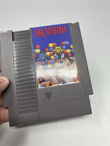 Dr. Mario (Nintendo Entertainment System, 1990) NES Authentic Game Tested — photo 4