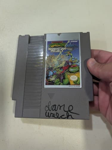 Teenage Mutant Ninja Turtles III 3 Manhattan Project - NES - tested - CART ONLY — photo 3