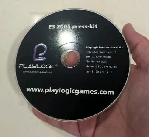 PlayLogic Play Logic E3 2005 Press Kit Disc Only — photo 2