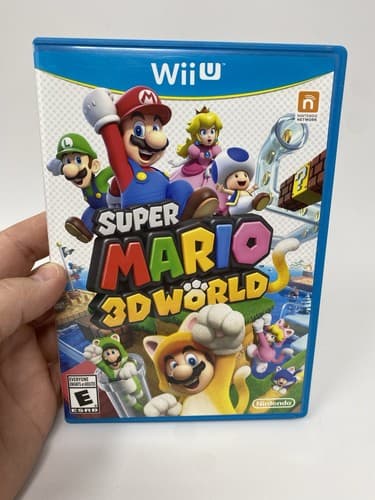 Super Mario 3D World Nintendo Wii U CIB Tested Authentic Compete