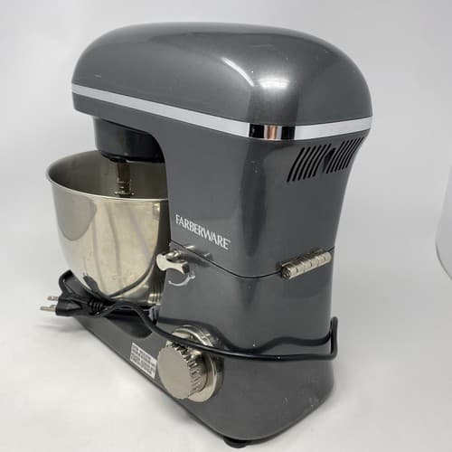Farberware 5 Quart 600W 6-Speed Professional Stand Mixer with Beater, Dough Hook — photo 2