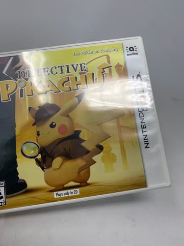 Detective Pikachu Nintendo 3DS NEW Factory Sealed USA 00000 First Print — photo 5