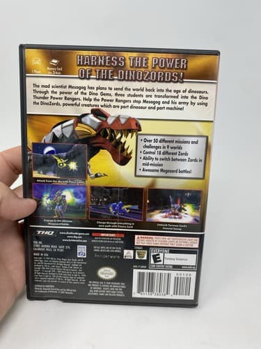 Power Rangers Dino Thunder Nintendo Gamecube - Game & Case 2004 — photo 5