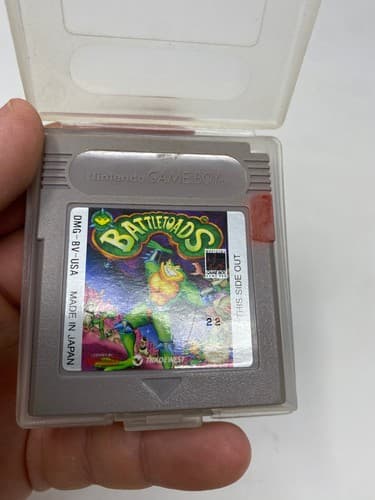 Battletoads (Nintendo Game Boy, 1991) Cartridge Only w/ Case — photo 3