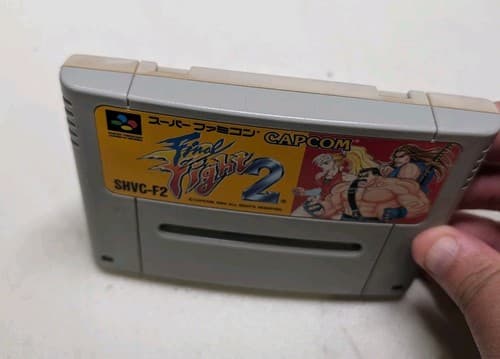 Final Fight 2 (JPN) Super Famicom (Region Locked) US Seller, Tested — photo 2