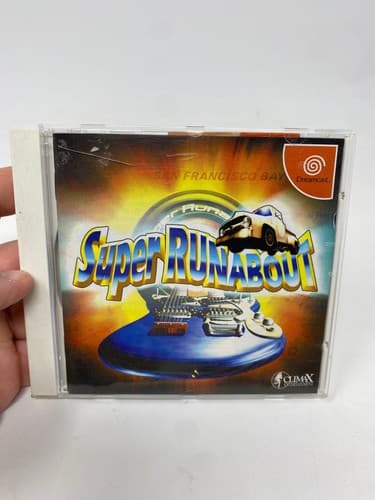 Super Runabout w/spine (Sega Dreamcast,2000) Japan JP US Seller READ