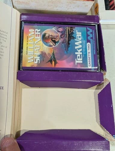 Lot of 6 Audio Cassette Books - Shatner, Burnett, McCaffrey & More — photo 8