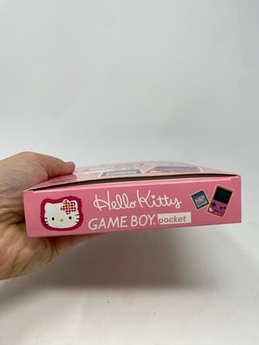 Nintendo Game Boy Pocket Hello Kitty Limited Edition Japan Boxed w/ Sanrio Game — photo 3
