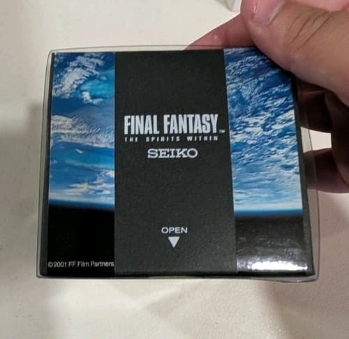 Seiko Final Fantasy Spirits Within Limited 2001 Digital Watch w/ Box and Manual — photo 7