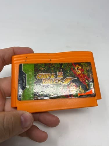 Chip n Dale 2 Russian NewGame Dendy Famicom Cartridge Orange LEE03018 Unofficial — photo 4