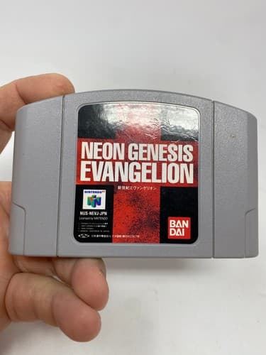 Neon Genesis Evangelion Nintendo 64 N64 Japanese Import Cartridge Only Bandai — photo 2