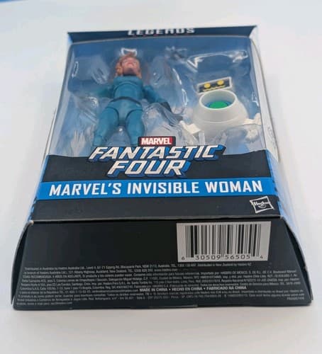 Marvel Legends Fantastic Four Invisible Woman 6" Action Figure & Herbie NEW — photo 6