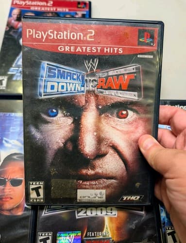 Lot Of 5 PS2 WWE Game Cases/Manuals, No Games — photo 2