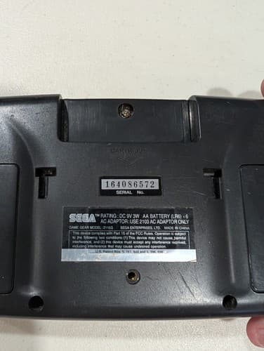 SEGA Game Gear Handheld System Only - Tested, Working — photo 8
