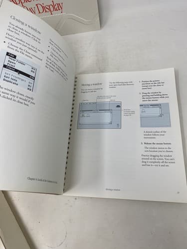 Vintage Macintosh "Getting Started" Manual Ships Fast and Circa 1990s — photo 5
