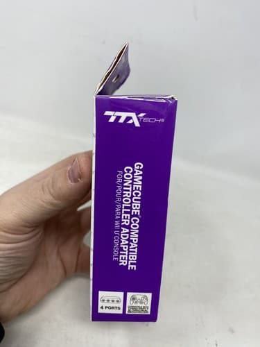 TTX Tech GameCube Compatible 4 Port Controller Adapter for Wii U and Switch — photo 7