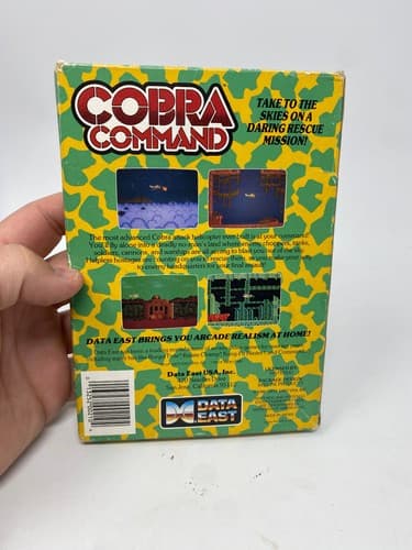 Cobra Command - (Nintendo NES Game) Complete CIB - Authentic - Tested — photo 6