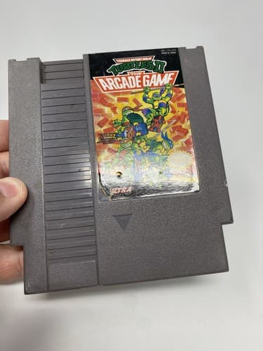 Teenage Mutant Ninja Turtles II: The Arcade Game (Nintendo NES, 1990) Game Only — photo 5