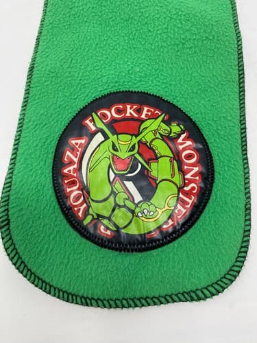 Pokemon Center Rayquaza Green Scarf/Fleece Pocket Monsters Japan — photo 2