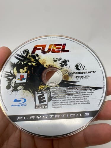 Fuel (Sony PlayStation 3, 2009) Disc Only. Tested. — photo 3