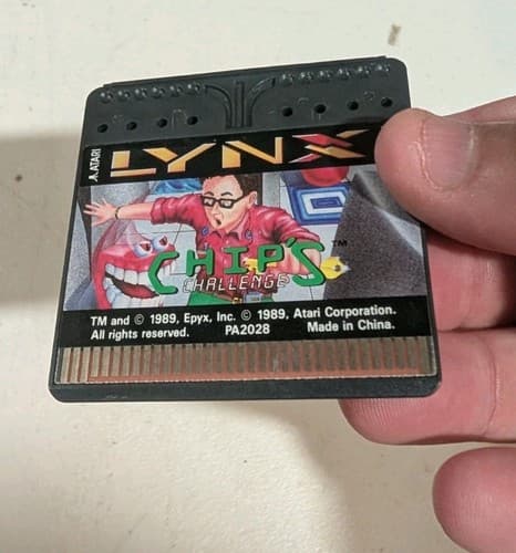 Chip's Challenge (Lynx, 1989) Not Tested — photo 3