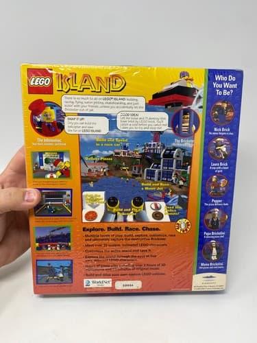 LEGO Island 3D Action Adventure CD-ROM Game NOS INFOMANICA MINI -FIGURE HTF — photo 9