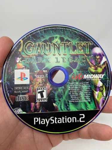 Gauntlet: Dark Legacy (Sony PlayStation 2 PS2, 2001) Game Disc ONLY — photo 2