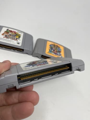Lot of 3 Super Smash Bros Mario Party 3 Mario Kart Nintendo 64 N64 Japan Import — photo 5