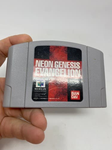 Neon Genesis Evangelion Nintendo 64 N64 Japanese Import Cartridge Only Bandai — photo 4