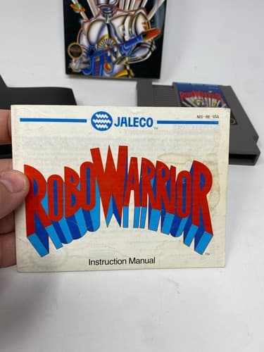 Robo Warrior Complete in Box Nintendo NES CIB Complete Game Box manual — photo 8
