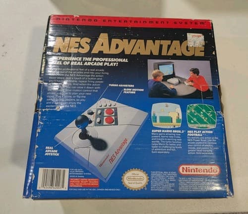 Nintendo NES Advantage Controller Arcade Stick In Box Original Used — photo 4