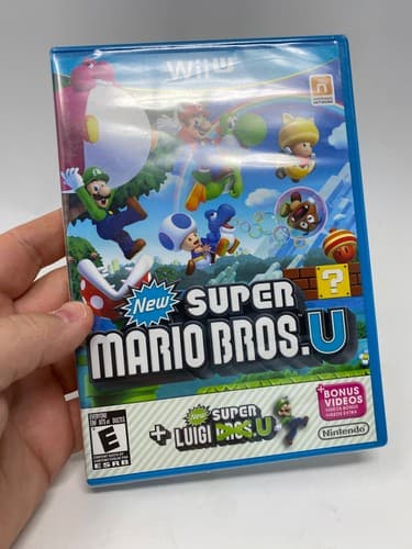 New Super Mario Bros U + New Super Luigi U Wii U NEW Sealed Not For Resale NFR — photo 2