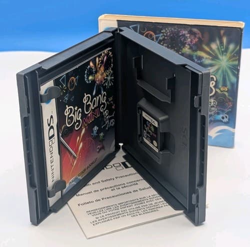 Big Bang Mini (Nintendo DS, 2009) GAME AND CASE w/ Slip Cover- Tested — photo 5