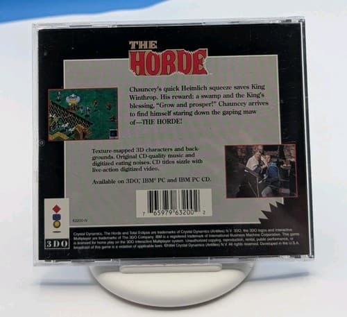 Total Eclipse (3DO, 1993) Complete Jewel Case, Tested & Working — photo 2