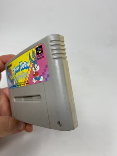 TINY TOON ADVENTURES NINTENDO SUPER FAMICOM JAPAN Cart Only Loose JPN Region Loc — photo 4