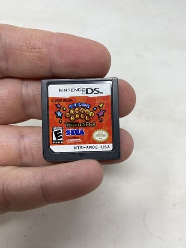 Nintendo DS Super Monkey Ball Touch & Roll 2DS 3DS XL Lite Game