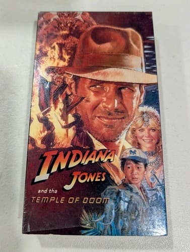 Original Indiana Jones VHS Lot of 2 - Raiders Of The Lost Ark, Temple Of Doom — photo 6