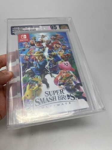 Super Smash Bros Ultimate Nintendo Switch Sealed New VGA 95 MINT Graded — photo 7