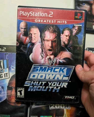 Lot Of 5 PS2 WWE Game Cases/Manuals, No Games — photo 5