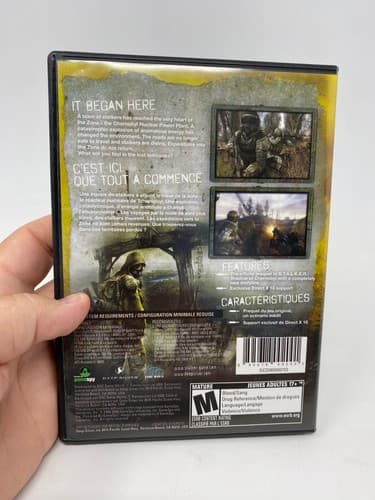 STALKER Clear Sky (PC, 2008, DVD-ROM) Complete CIB w/Manual S.T.A.L.K.E.R — photo 5
