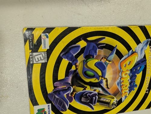 Buck Bumble Nintendo 64 N64 Manual Instruction Booklet Insert Only Authentic — photo 3