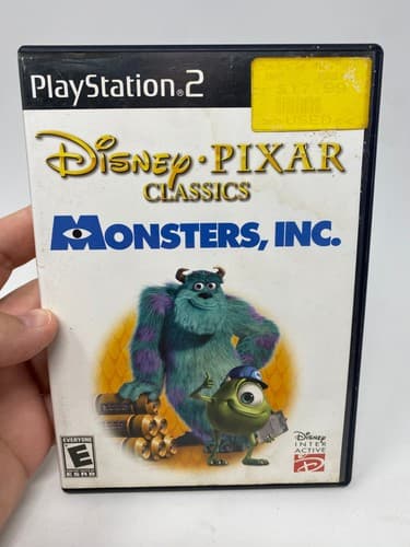 Monsters Inc. Disney Pixar Classics 2002 Sony PlayStation 2 CIB TESTED & WORKING